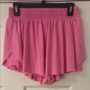Amazon Pink Athletic Shorts Lightweight Comfort